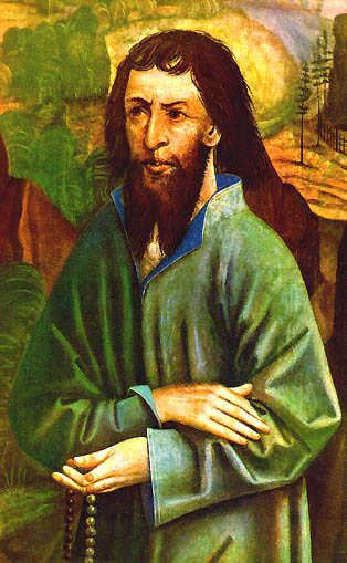 San Nicolás de Flüe en una imagen de 1492