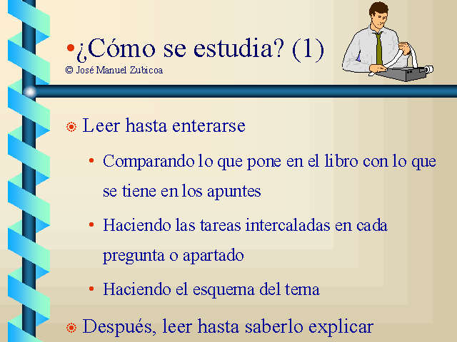 �C�mo se estudia?
