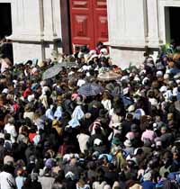Funeral de sor Luc�a