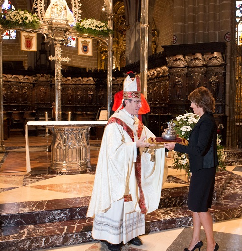 Ofrenda de Navarra a Santa María la Real 15 sept 2013